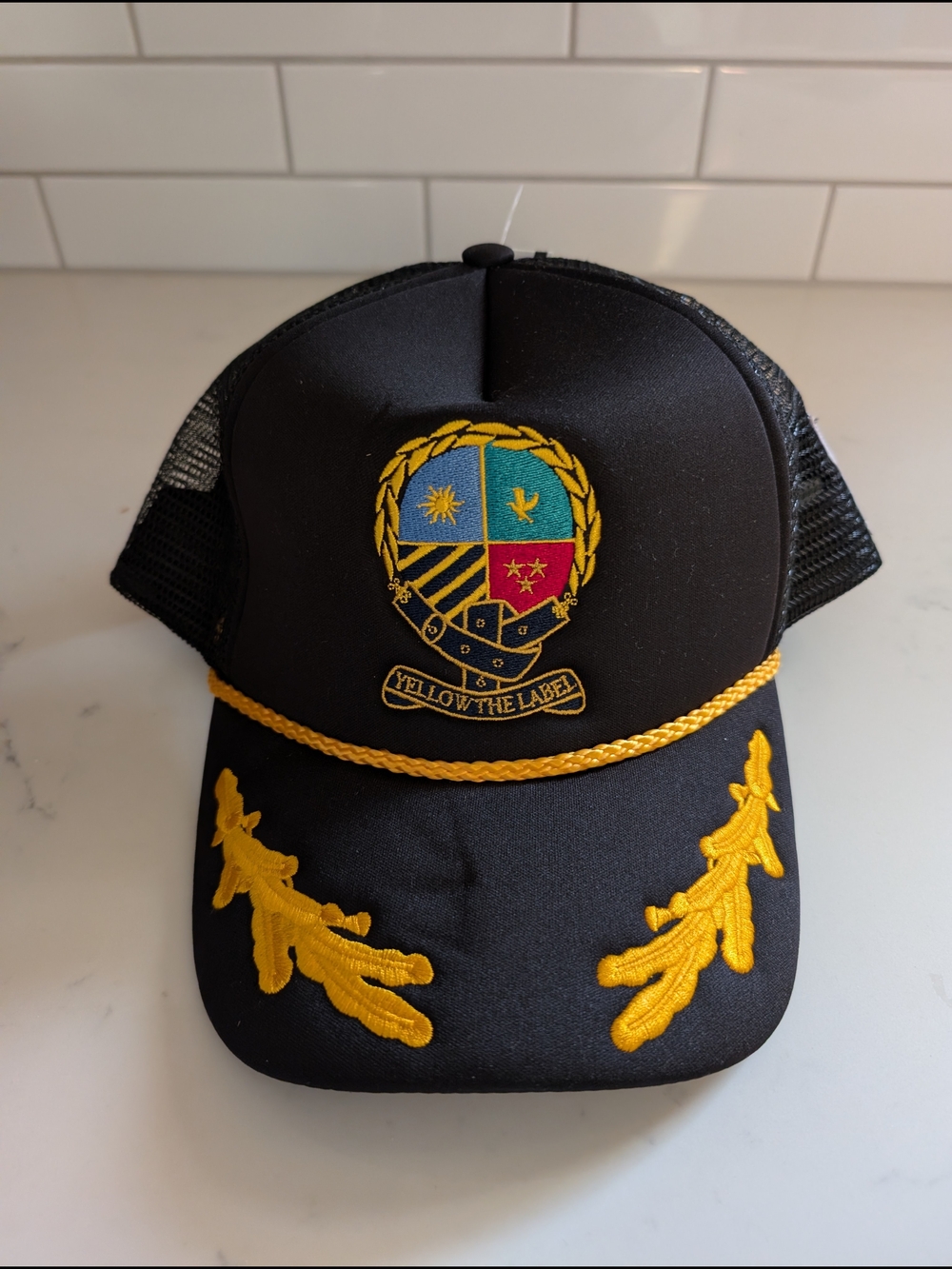 Yllw The Label Harold Crest Trucker Hat